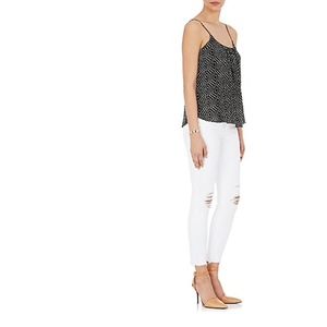 NWT Margot White High-Rise Skinny Jeans Distressed